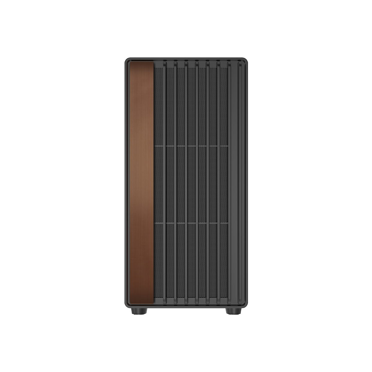 GAMEON TIMBER Midnight Series ARGB + PWM Mid Tower Gaming Case - Wood/Black