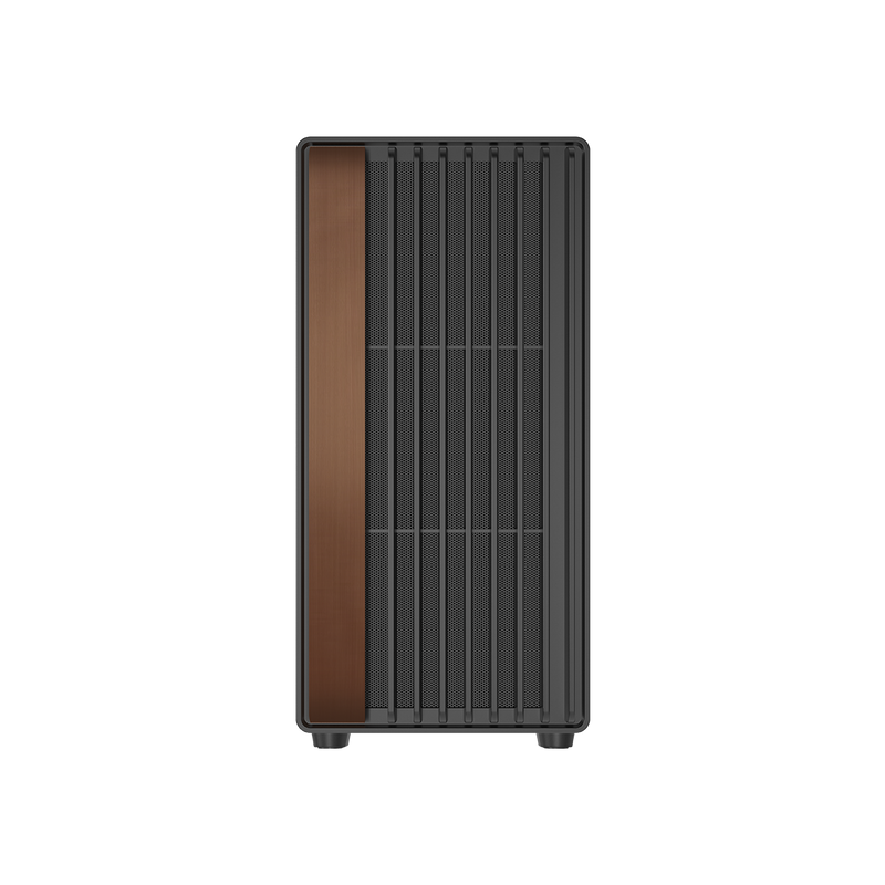 GAMEON TIMBER Midnight Series ARGB + PWM Mid Tower Gaming Case - Wood/Black