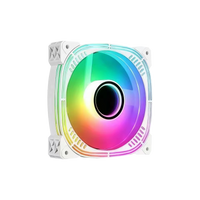 علبة ألعاب GAMEON Trident IV-A POWERFORGE Series متوسطة الحجم مع مزود طاقة 750 واط مثبت مسبقًا - أبيض