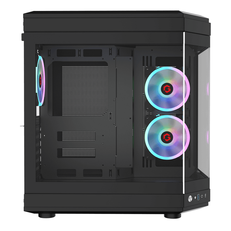 GAMEON Valkyrie Series Mid Tower Gaming Case - Black