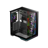 GAMEON Valkyrie X Series Mid Tower Gaming Case - Black