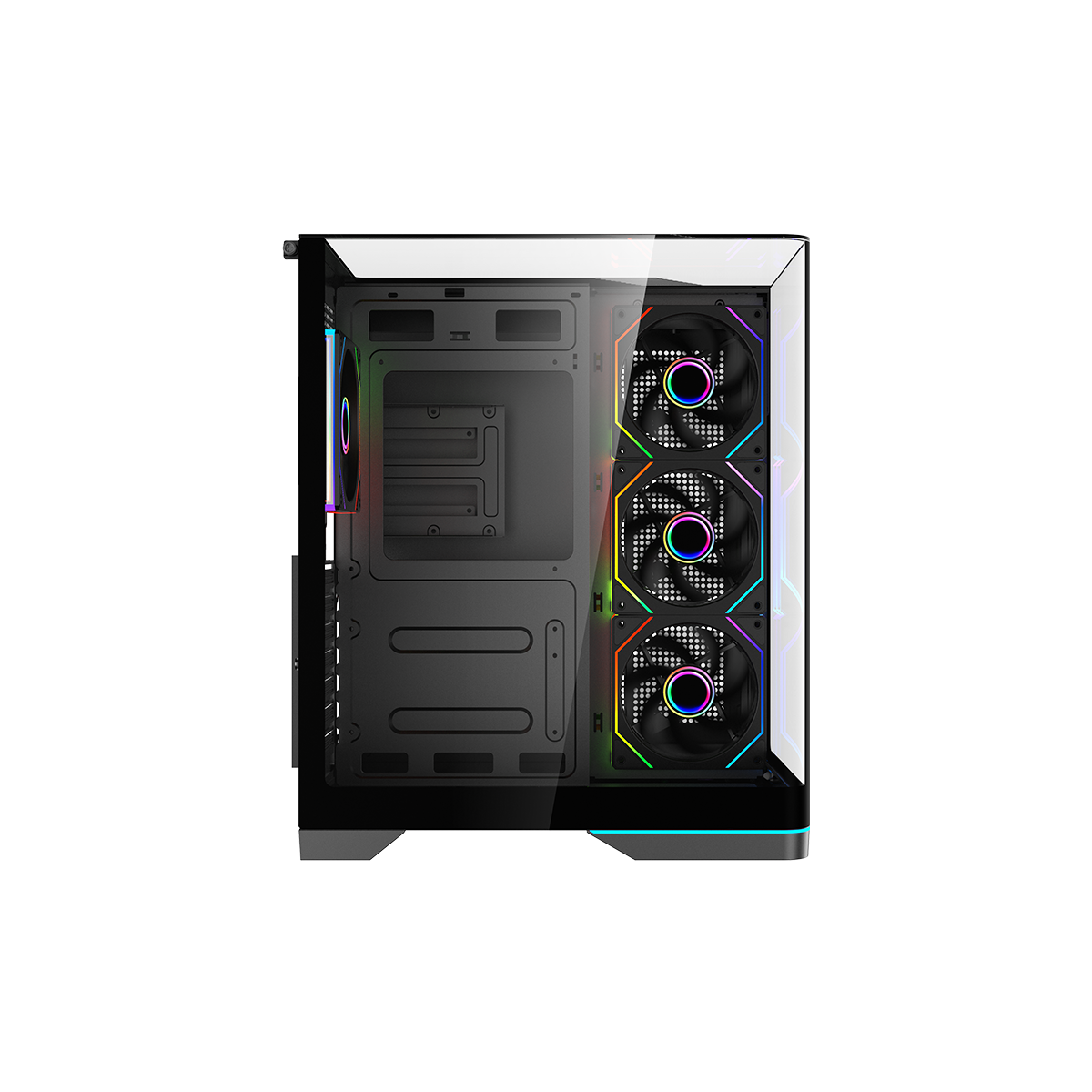 GAMEON Valkyrie X Series Mid Tower Gaming Case - Black