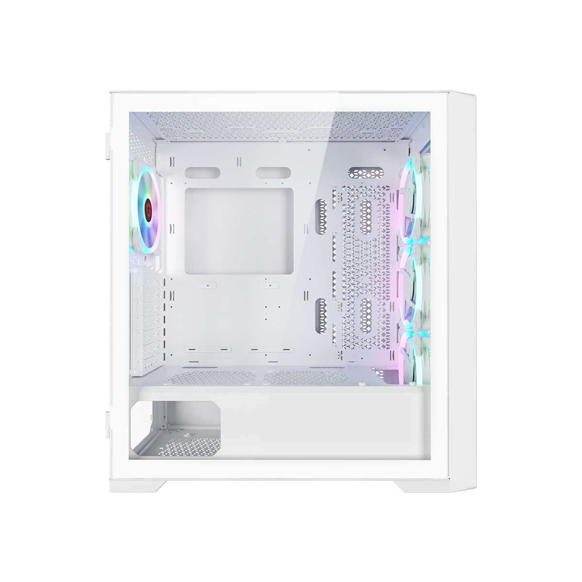 GAMEON Vortex Arctic Series Mid Tower Gaming Case - White