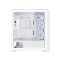 GAMEON Vortex Arctic Series Mid Tower Gaming Case - White