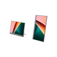 شاشة GAMEON GO15F60IPS-B FLEXVIEW Series محمولة بحجم 15.6 بوصة، 60 هرتز، 5 مللي ثانية، بمنفذي USB-C و HDMI 1.4، تصميم نحيف، لوحة IPS مع مسند - أسود
