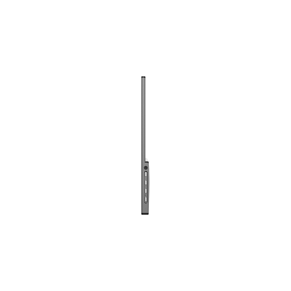 شاشة GAMEON GO15F60IPS-B FLEXVIEW Series محمولة بحجم 15.6 بوصة، 60 هرتز، 5 مللي ثانية، بمنفذي USB-C و HDMI 1.4، تصميم نحيف، لوحة IPS مع مسند - أسود