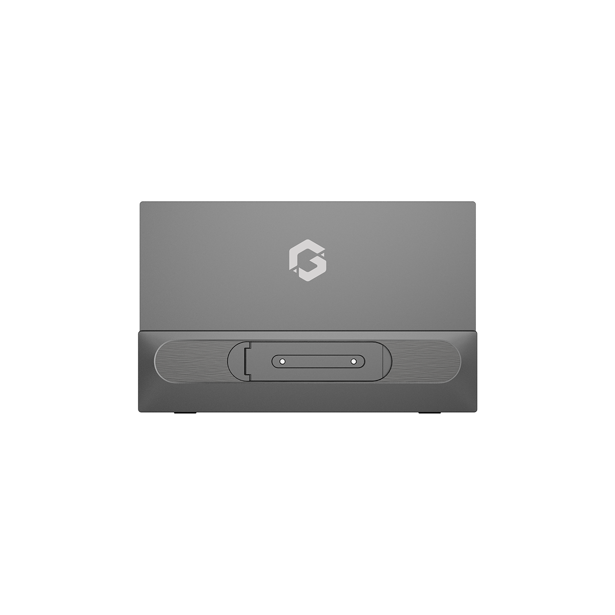 شاشة GAMEON GO15F60IPS-B FLEXVIEW Series محمولة بحجم 15.6 بوصة، 60 هرتز، 5 مللي ثانية، بمنفذي USB-C و HDMI 1.4، تصميم نحيف، لوحة IPS مع مسند - أسود