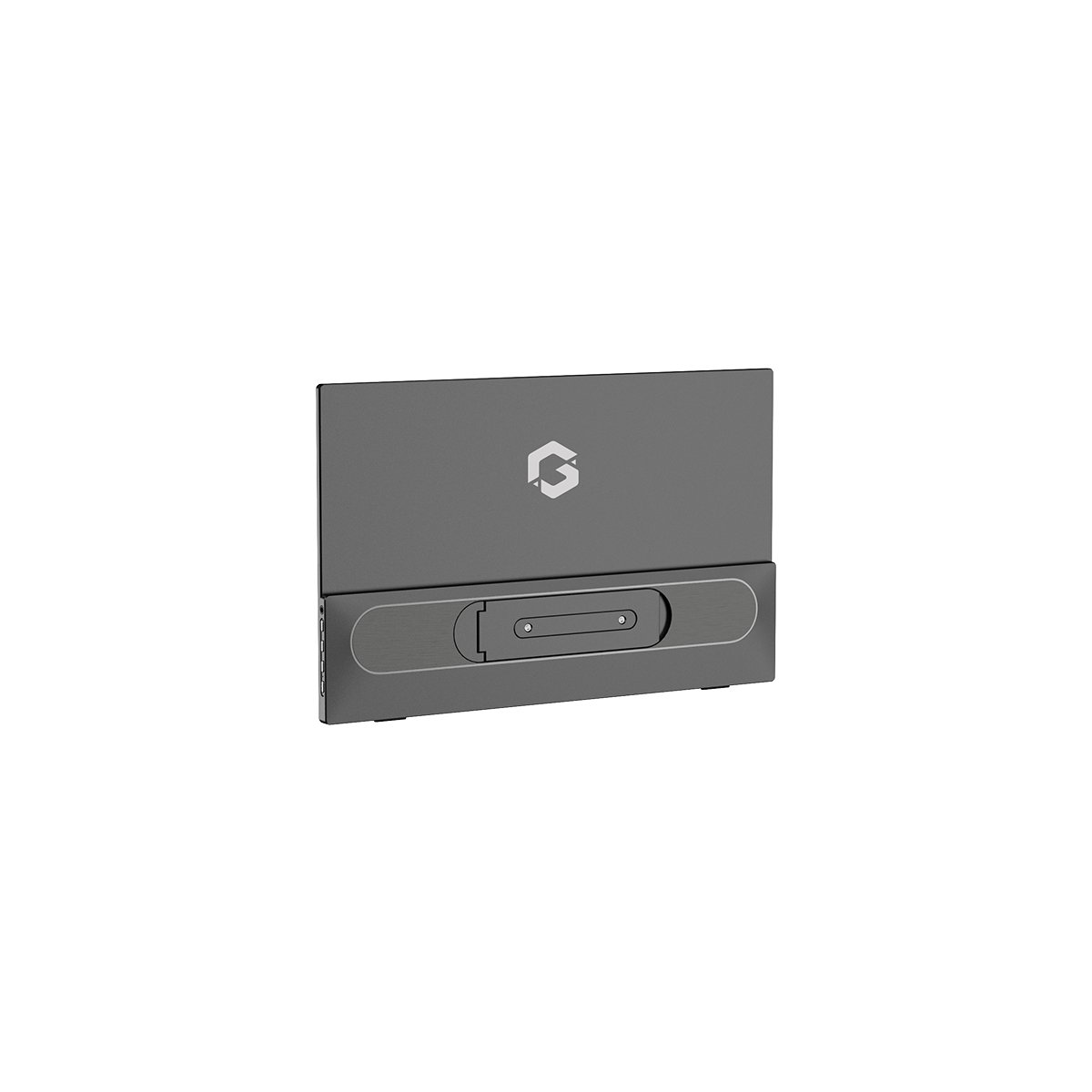 شاشة GAMEON GO15F60IPS-B FLEXVIEW Series محمولة بحجم 15.6 بوصة، 60 هرتز، 5 مللي ثانية، بمنفذي USB-C و HDMI 1.4، تصميم نحيف، لوحة IPS مع مسند - أسود