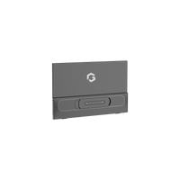 شاشة GAMEON GO15F60IPS-B FLEXVIEW Series محمولة بحجم 15.6 بوصة، 60 هرتز، 5 مللي ثانية، بمنفذي USB-C و HDMI 1.4، تصميم نحيف، لوحة IPS مع مسند - أسود