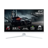 GAMEON 27" QHD 380Hz Monitor + 24" FHD 190Hz Monitor + Gaming Desk