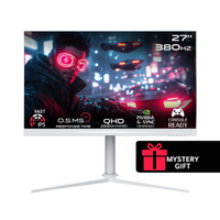 GAMEON GOAP27QHD380IPS Artic Pro Series 27" QHD, 380Hz, MPRT 0.5ms, HDMI 2.1, Fast IPS Gaming Monitor (Supports PS5) - White