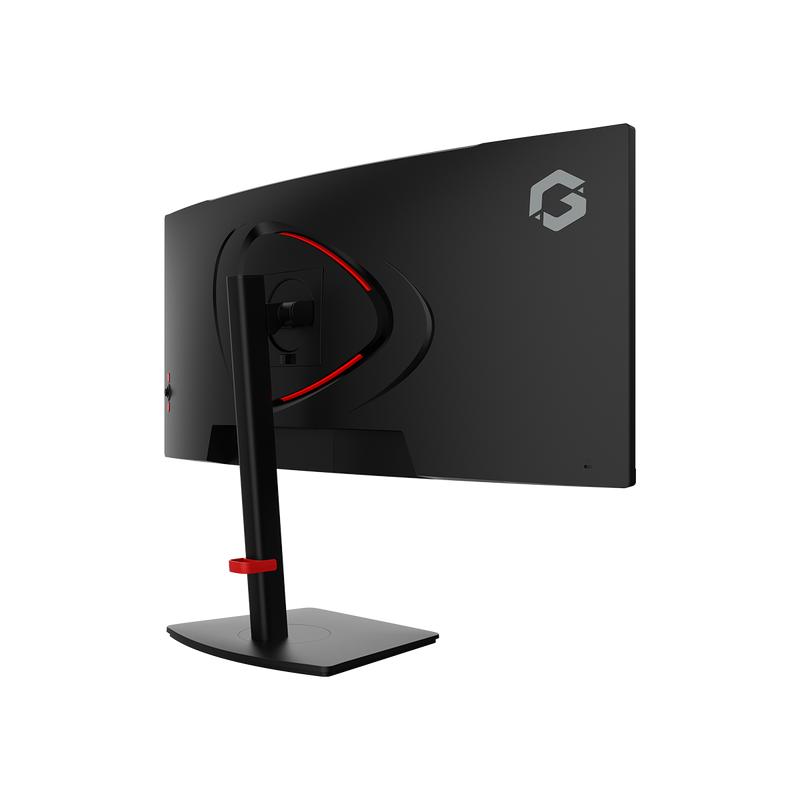 GAMEON GOC34WQHD120VA Spectra Pro Series 34" WQHD, 120Hz, MPRT 0.5ms, HDMI 2.1, Fast VA Panel Curved Gaming Monitor 1500R 21:9 (Supports PS5) - Black