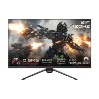 GAMEON GOES27FHD120IPS Essential Series 27" FHD, 120Hz, MPRT 0.5ms, HDMI 2.1, Fast IPS Gaming Monitor (Supports PS5) - Black