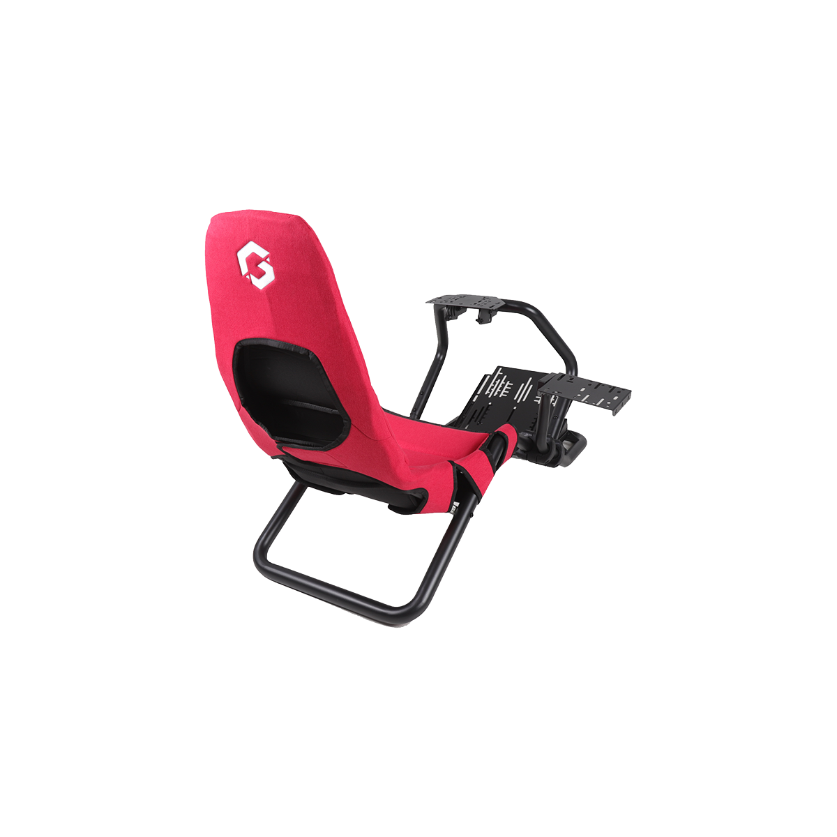 GAMEON GOFPR-6021 Flex Pro Racing Gaming Simulator Cockpit - Red/Black