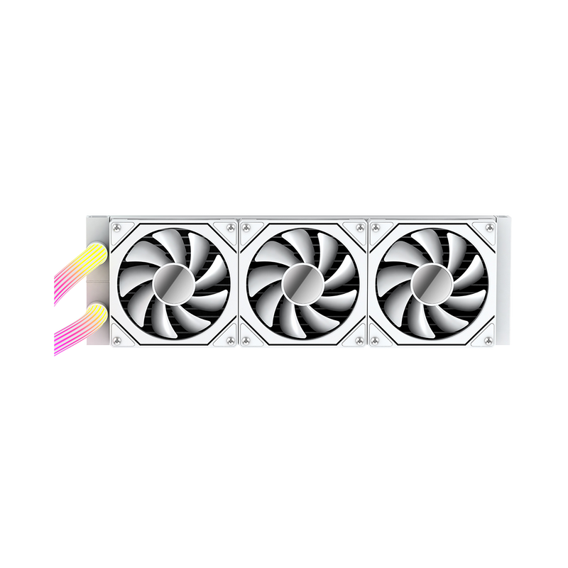 GAMEON - KRAKEN N360 LCD Display Liquid CPU Cooler 360mm With ARGB Tube - White