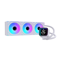 GAMEON - KRAKEN X Pro Series N360 LCD Display Liquid CPU Cooler 360mm With ARGB Tube – White