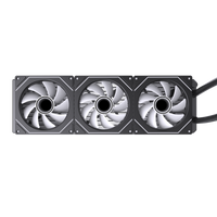 GAMEON - KRAKEN X Pro Series N360 LCD Display Liquid CPU Cooler 360mm With ARGB Tube – Black