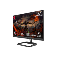 GAMEON GOM27FHD240IPS Midnight Pro Series 27" FHD, 240Hz, MPRT 0.5ms, HDMI 2.1, Fast IPS Gaming Monitor (Supports PS5) – Black