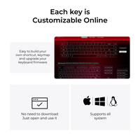 GAMEON MAGPRO GOMG1K8-RS keyboard customization software - create shortcuts, keymaps, macros, and upgrade firmware. Supports Windows, macOS, and Linux systems.