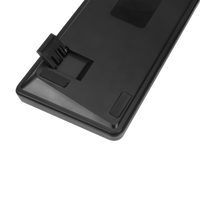 Bottom view of GAMEON VOLT GOMGK68-RS 60% RGB magnetic keyboard showing non-slip rubber feet.