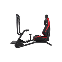GAMEON GOMPRX-6013 Master Pro X Racing Gaming Simulator Cockpit - Red/Black