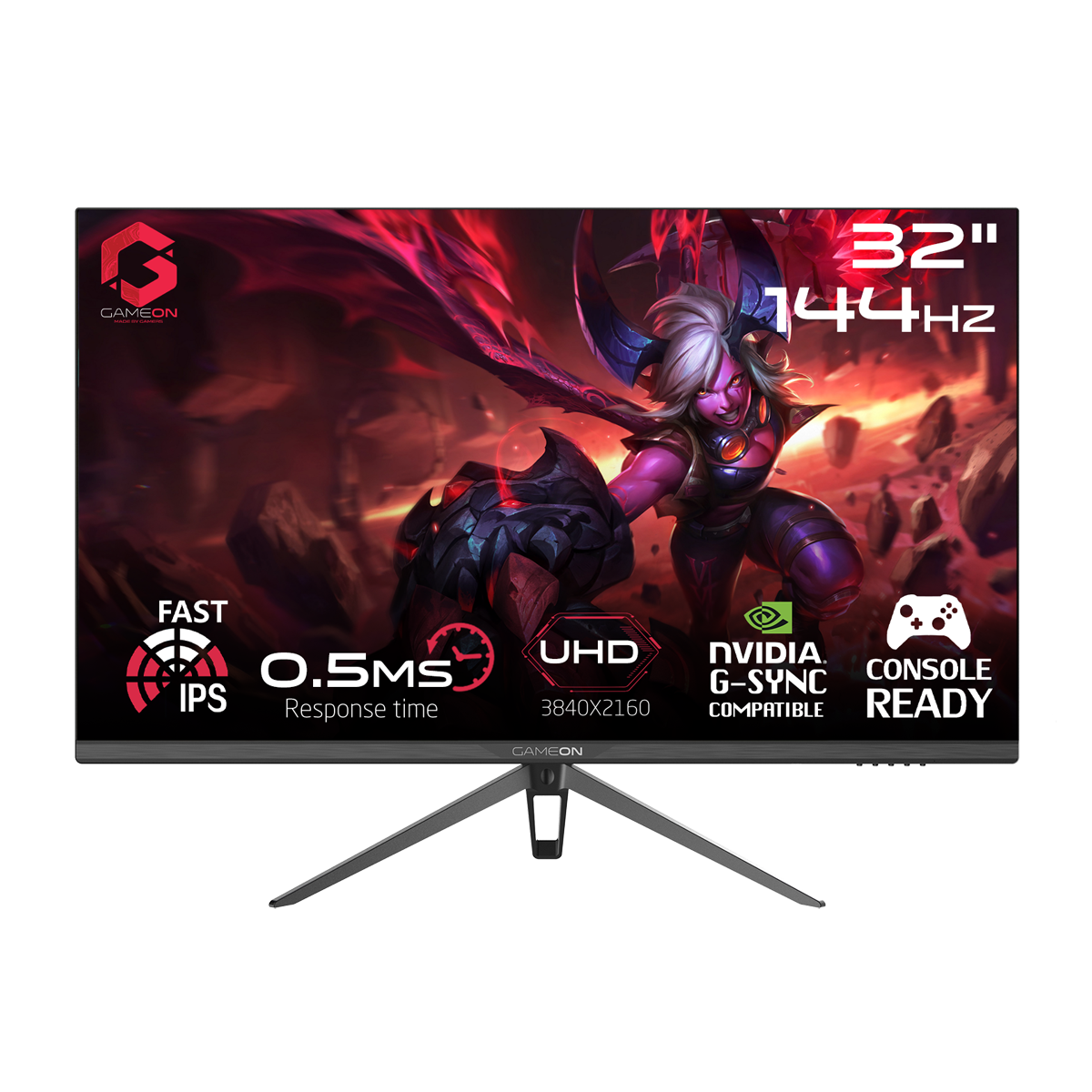 GAMEON GOP32UHD144IPS Premium Series 32
