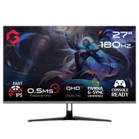 GAMEON GOPS27QHD180IPS 27" QHD, 180Hz, 0.5ms Fast IPS Gaming Monitor (Support PS5)