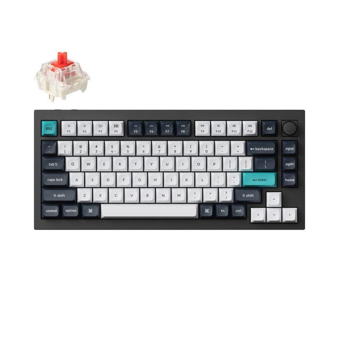 GAMEON 27" OLED 240Hz Monitor + Keychron Q1 Max Wireless Mechanical Keyboard