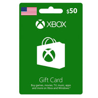Microsoft Xbox Live Gift Card 50$ - US