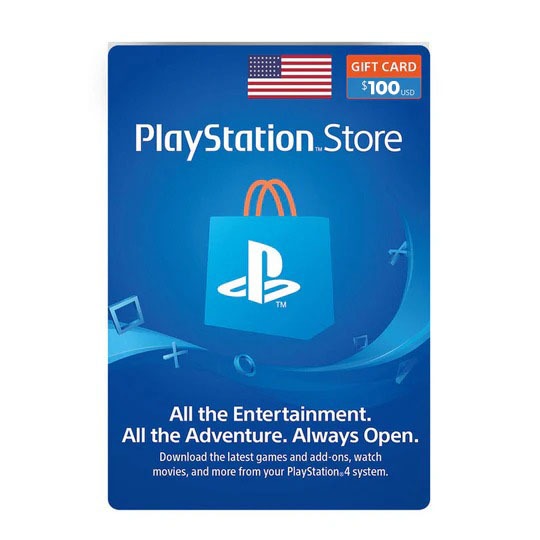 Sony Playstation Network Card 100$ - US
