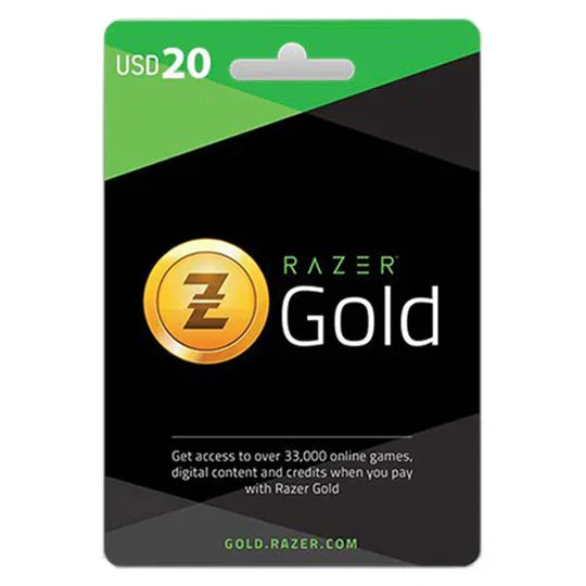 Razer Gold Pins Gift Card $20 (US)