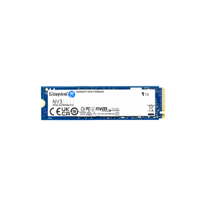 Kingston NV3 1 TB PCIe 4.0 x4, NVMe, M.2 2280 Internal SSD