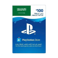 Sony PlayStation Network Gift Card 100$ PSN - Saudi Account