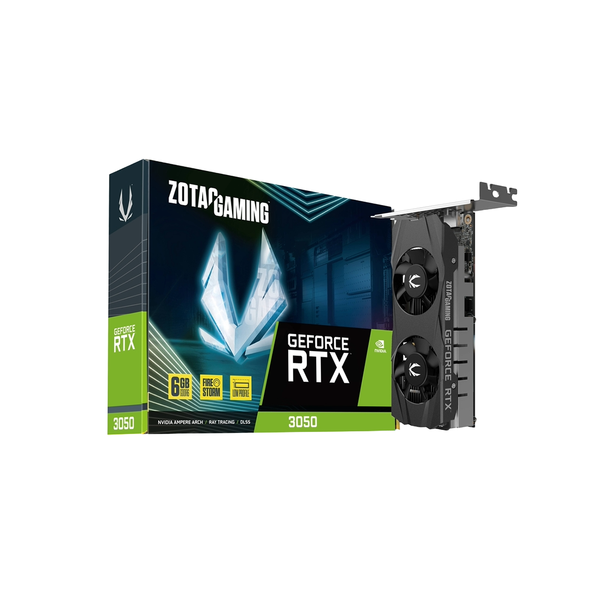 ZOTAC GAMING GeForce RTX 3050 6GB GDDR6 LP Gaming Graphic Card