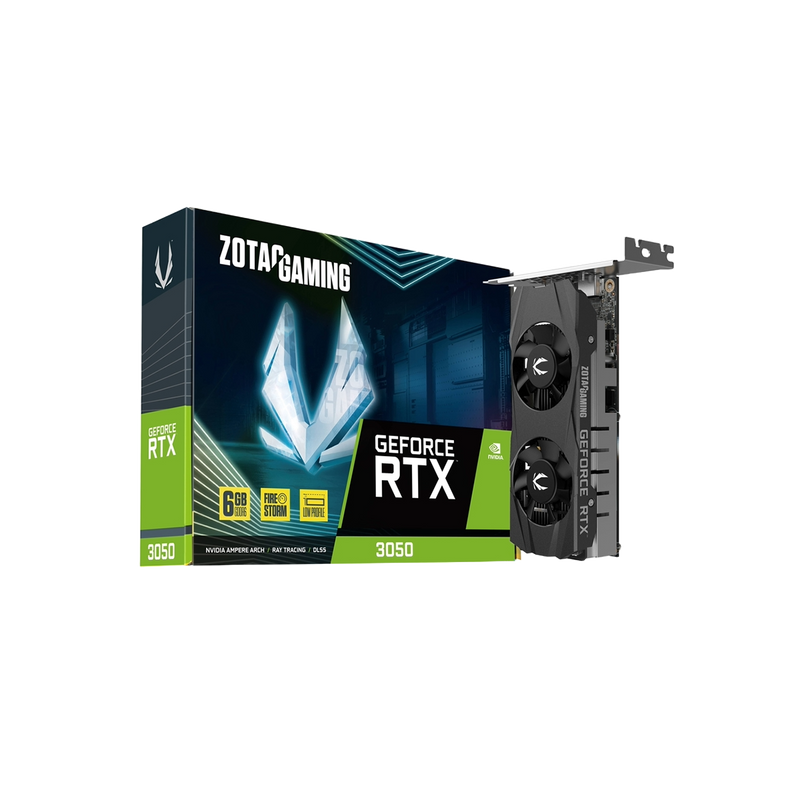 ZOTAC GAMING GeForce RTX 3050 6GB GDDR6 LP Gaming Graphic Card