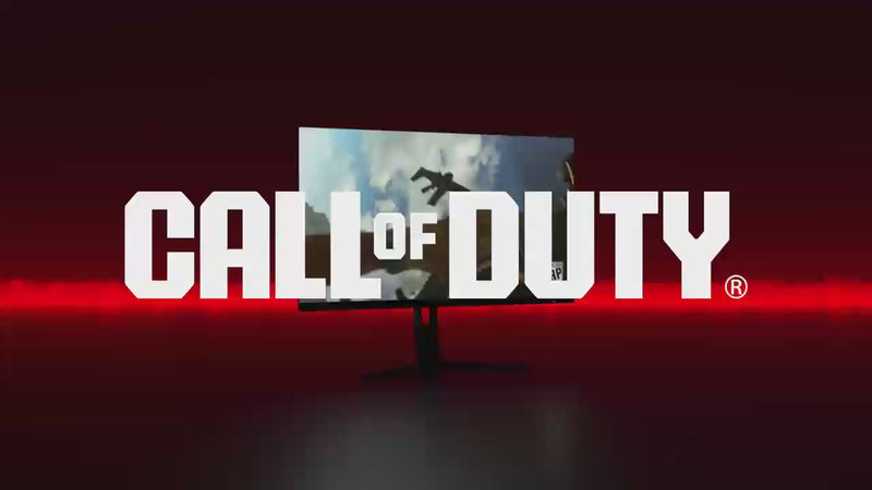 Call Of Duty (COD) COD27FHD180IPS 27" FHD, 180Hz, MPRT 0.5ms, HDMI 2.1, Fast IPS Gaming Monitor (Supports VRR & PS5) - Black