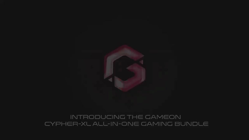 GAMEON VIPER X All-In-One Gaming Bundle (Mechanical Keyboard, Headset, Mouse & Mousepad)