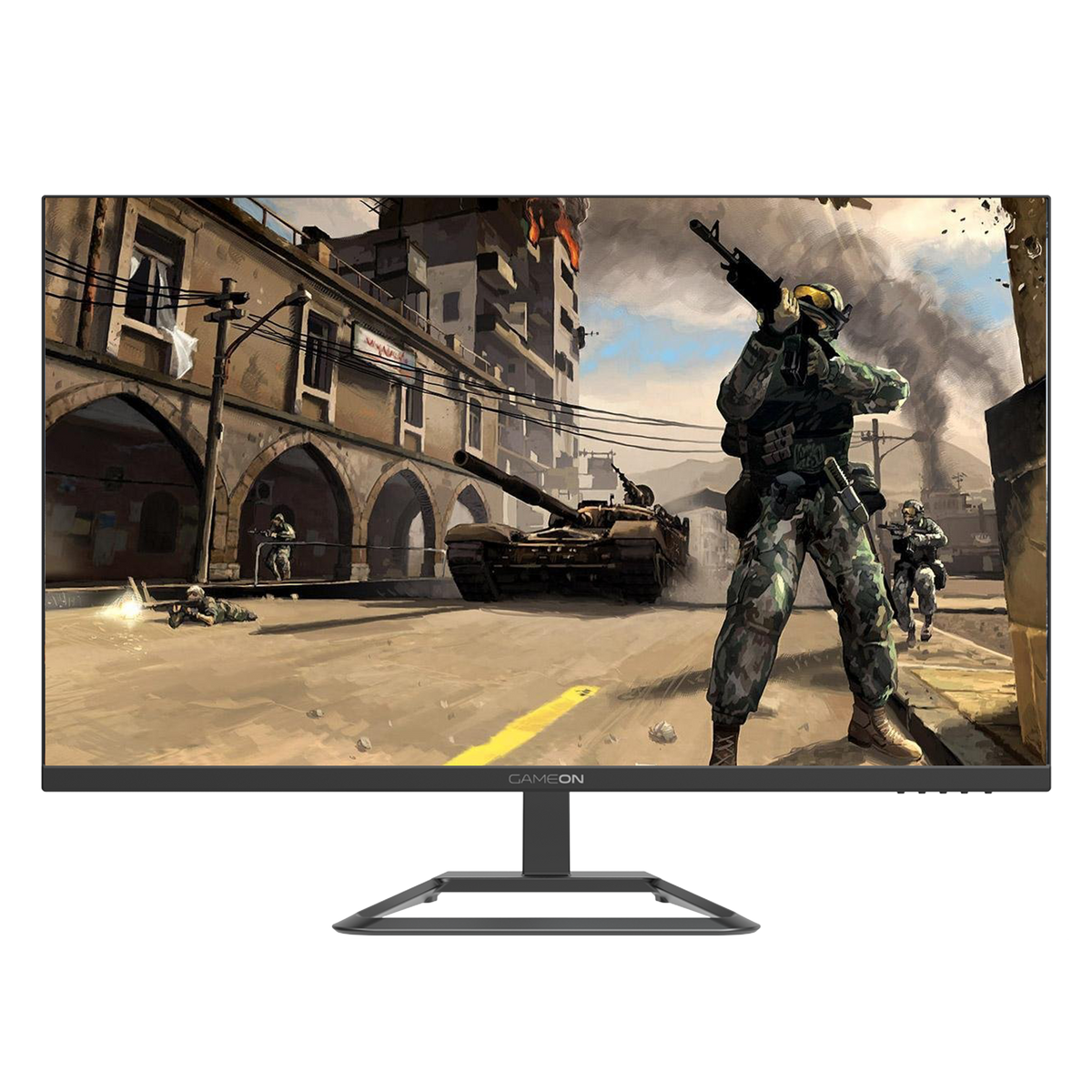 GAMEON GOE32FHD165VA Gaming Monitor, 32 Inch, FHD Computer Monitor, Faster 165Hz, HDR, Edge-lit LED, 1ms Flat Screen, Adaptive Sync Premium, HDMI 2.1 Console Compatible, Black