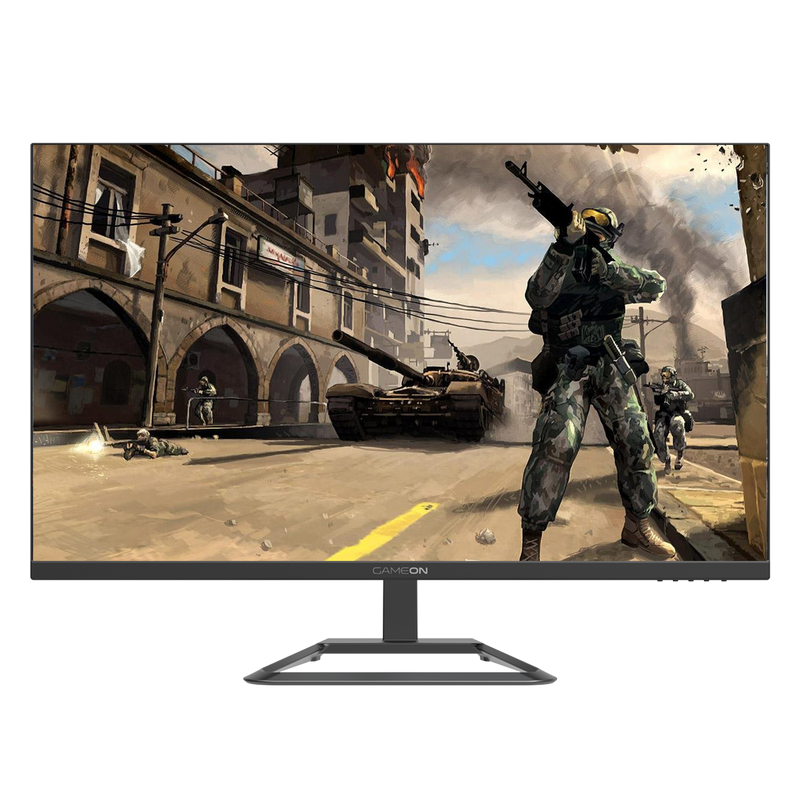 GAMEON GOE32FHD165VA Gaming Monitor, 32 Inch, FHD Computer Monitor, Faster 165Hz, HDR, Edge-lit LED, 1ms Flat Screen, Adaptive Sync Premium, HDMI 2.1 Console Compatible, Black