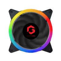 GAMEON - U-2 Falcon GLAZE FAN, Memory Function and Quick off Anti-Vibration System Compatible with All PC System