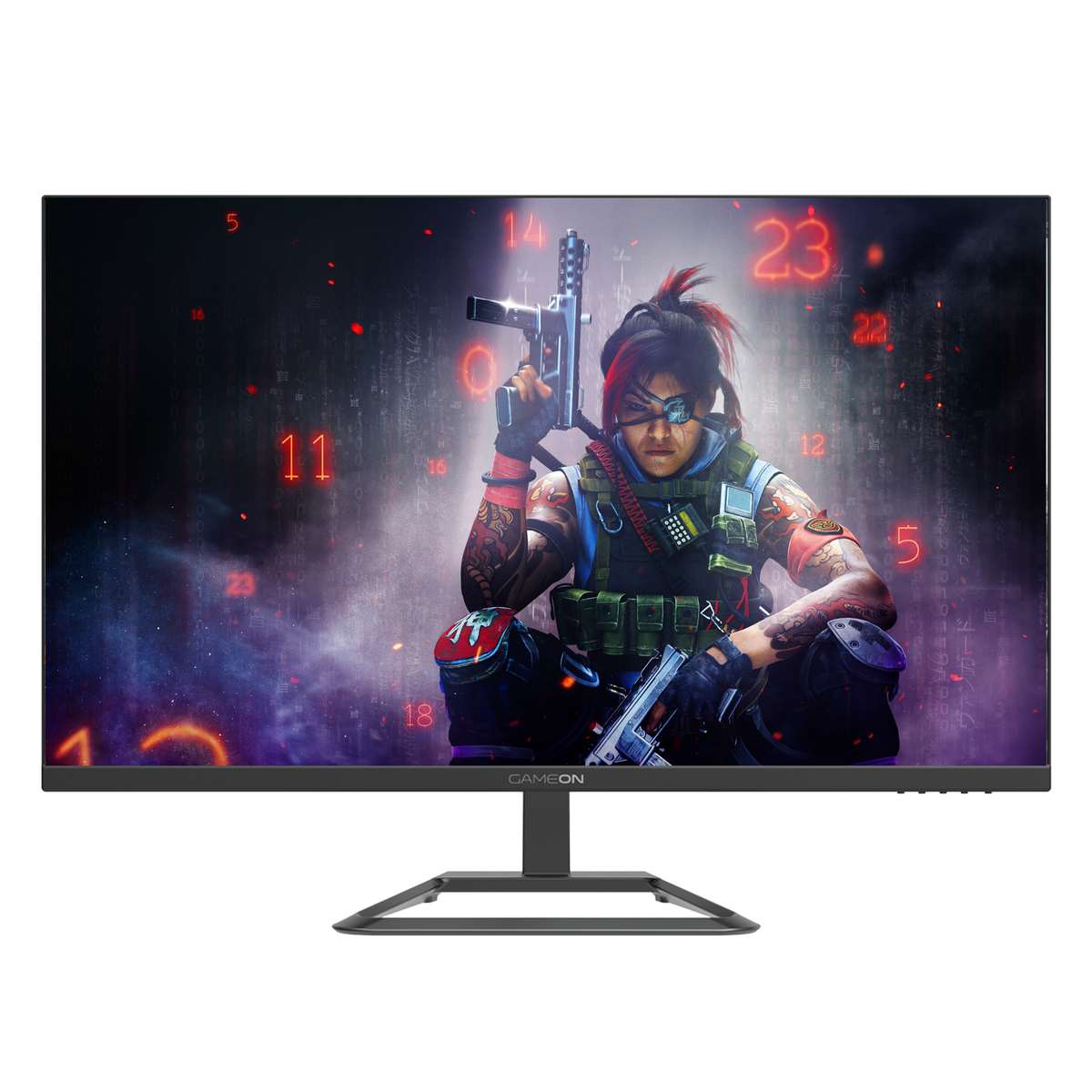 GAMEON GOP32FHD240VA 32" FHD, 240Hz, 1ms (1920x1080) Flat VA Gaming Monitor With G-Sync & Free Sync - Black (HDMI 2.1 Console Compatible)