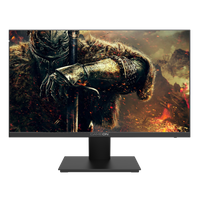 GAMEON GOB22FHD75VA 22 Inch Gaming Monitor, FHD, شاشه قيمنق, 75 Hz, VA Panel, HDMI Ports, GSync & Free Sync, VESA, Tilt, Flat LED Screen, Fixed Stand, with Speakers, Black