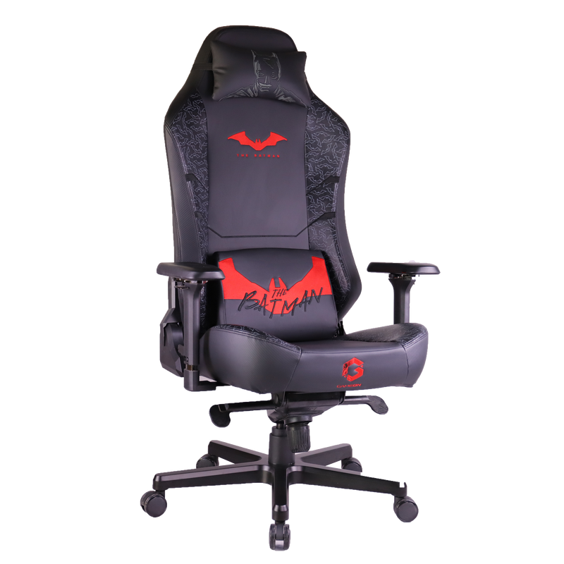 GAMEON x DC Licensed Gaming Chair With Adjustable 4D Armrest & Metal Base - Batman