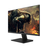 GAMEON GOB22FHD75VA 22 Inch Gaming Monitor, FHD, شاشه قيمنق, 75 Hz, VA Panel, HDMI Ports, GSync & Free Sync, VESA, Tilt, Flat LED Screen, Fixed Stand, with Speakers, Black