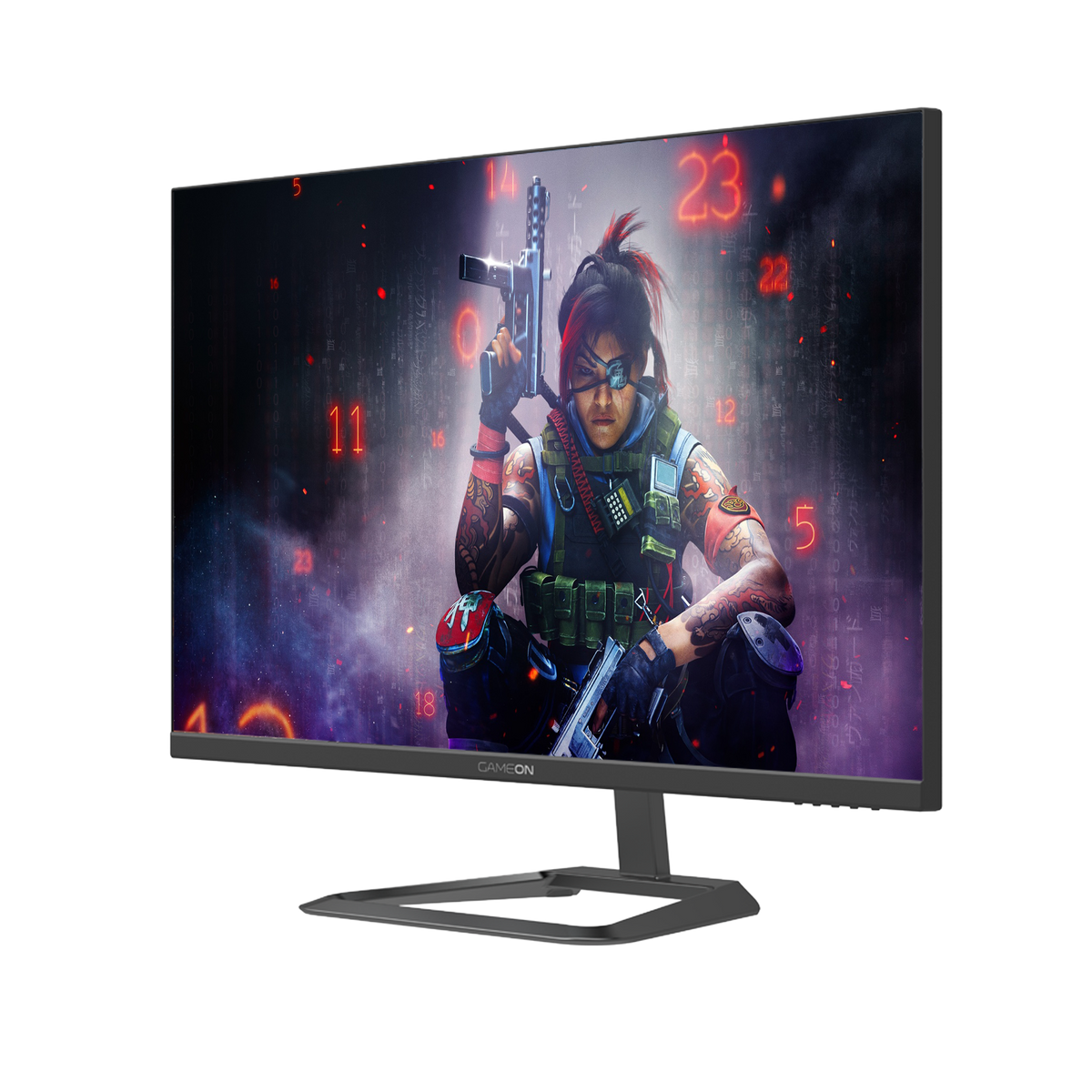 GAMEON GOP32FHD240VA 32" FHD, 240Hz, 1ms (1920x1080) Flat VA Gaming Monitor With G-Sync & Free Sync - Black (HDMI 2.1 Console Compatible)