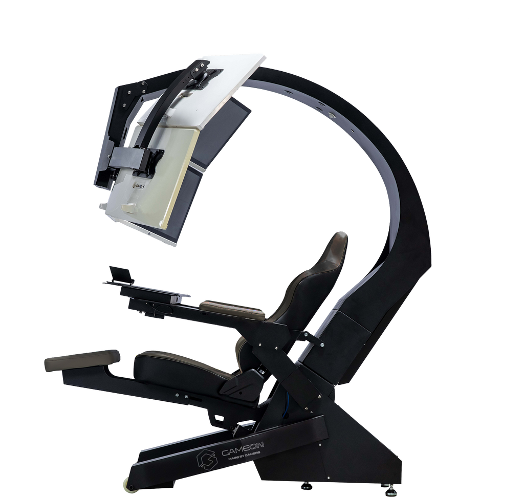 Buy Gaming Simulator Chair/Cockpit GAMEON IW-320 Zero -Black – gameon.store