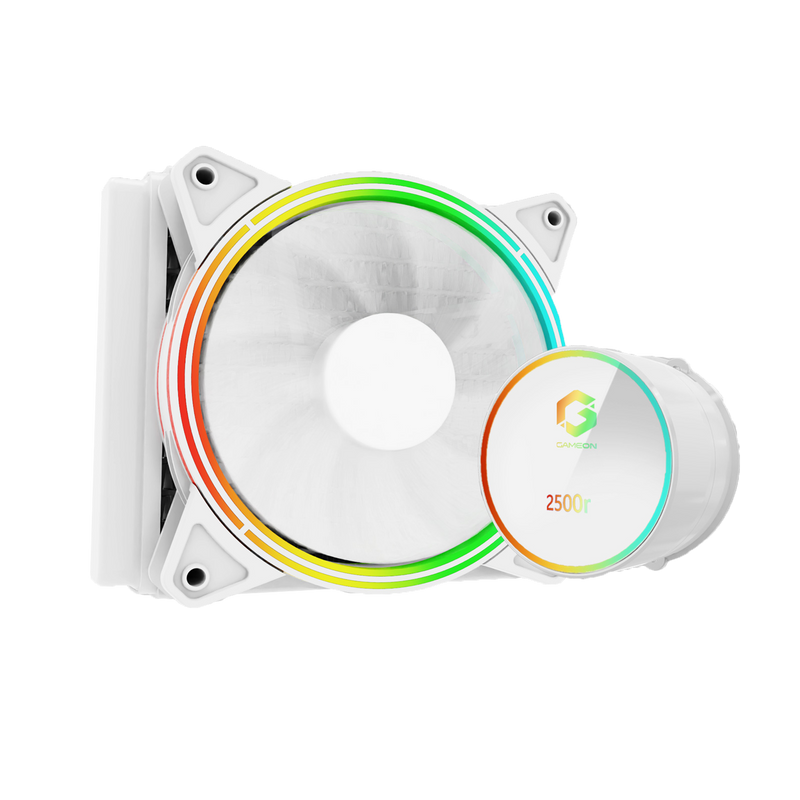 GAMEON - TUPOLEV 120mm Liquid CPU Cooler - White