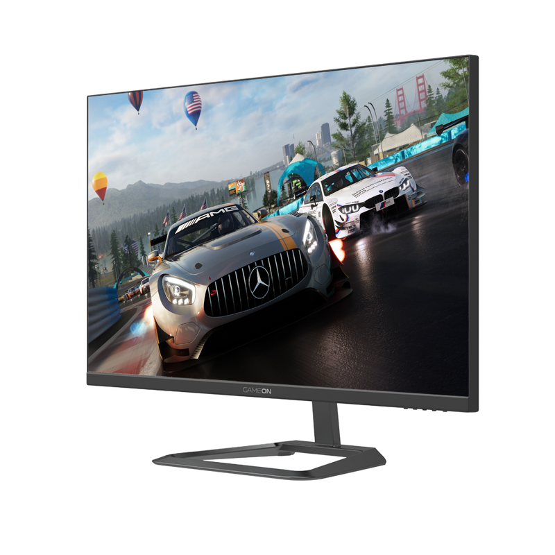 GAMEON GOP32QHD165IPS 32 Inch Gaming Monitor, QHD, 165Hz, 1ms, 2560x1440, 2K Computer Monitor, IPS, HDR 10, G-Sync & FreeSync, Tilt, Flat Screen, HDMI 2.1 Console Compatible - Black