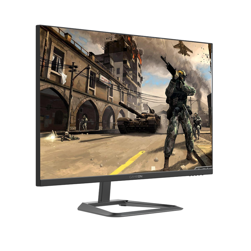 GAMEON GOE32FHD165VA Gaming Monitor, 32 Inch, FHD Computer Monitor, Faster 165Hz, HDR, Edge-lit LED, 1ms Flat Screen, Adaptive Sync Premium, HDMI 2.1 Console Compatible, Black