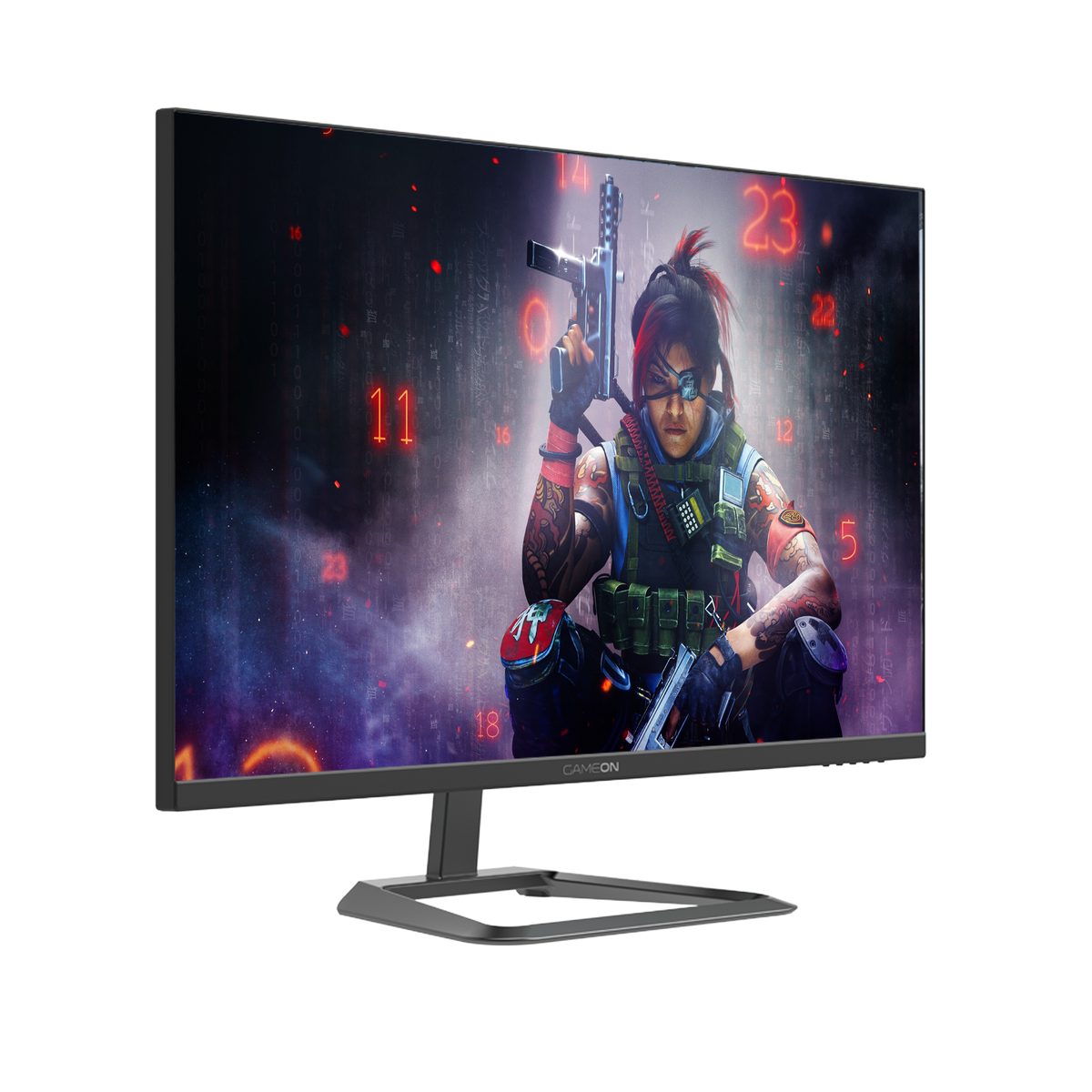 GAMEON GOP32FHD240VA 32" FHD, 240Hz, 1ms (1920x1080) Flat VA Gaming Monitor With G-Sync & Free Sync - Black (HDMI 2.1 Console Compatible)